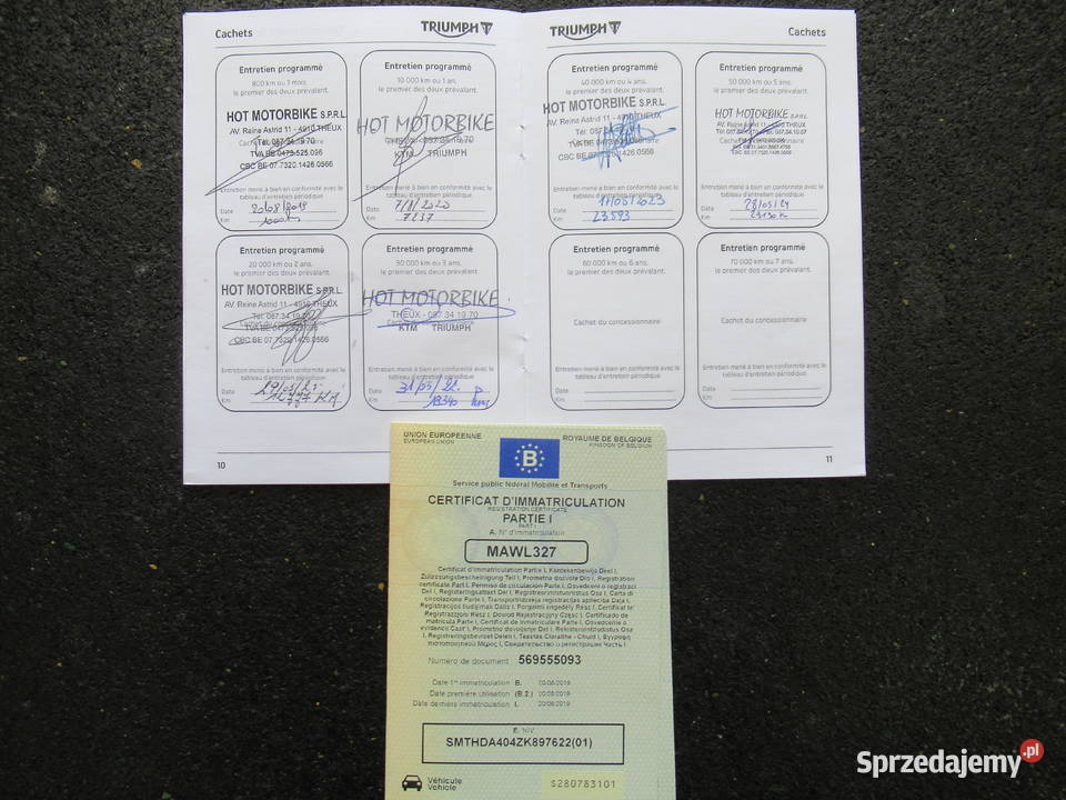 Triumph Street Triple 765 S 1 właściciel serwisy ABS Kutno