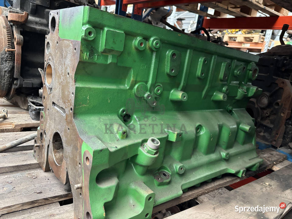 John Deere 6068HL504 Blok Silnika DZ104575 wielkopolskie