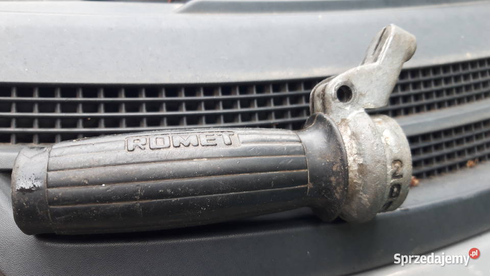 Komar Romet manetka zmiany biegow