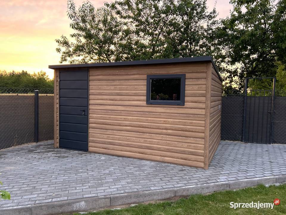 Domek Schowek Ogrodowy PREMIUM 4x2 drewnopodobny Poznań