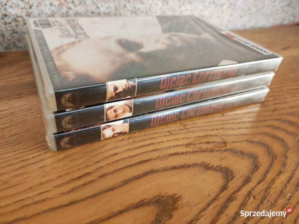 dvd film ojciec chrzestny trylogia nowe folia De Kielce