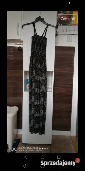 Damska sukienka długa Moszczenica sprzedam