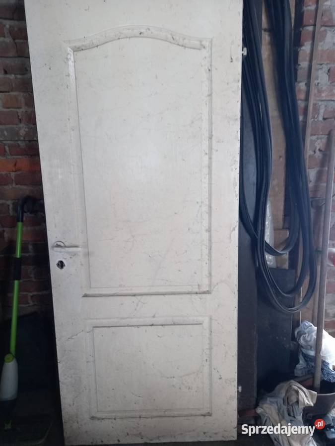 Drzwi łazien białe 80 lewe 2pełne 80 lewe lubelskie Lublin
