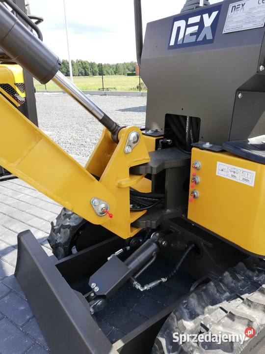 Nowa Minikoparka NEX N10 Ramie skrętne mini Brzeziny