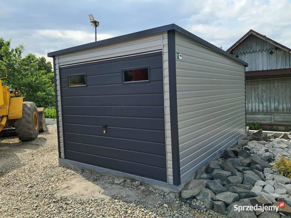 Garaż blaszany 3X5 Konstrukcja W OCYNKU Sprzedaż lubuskie