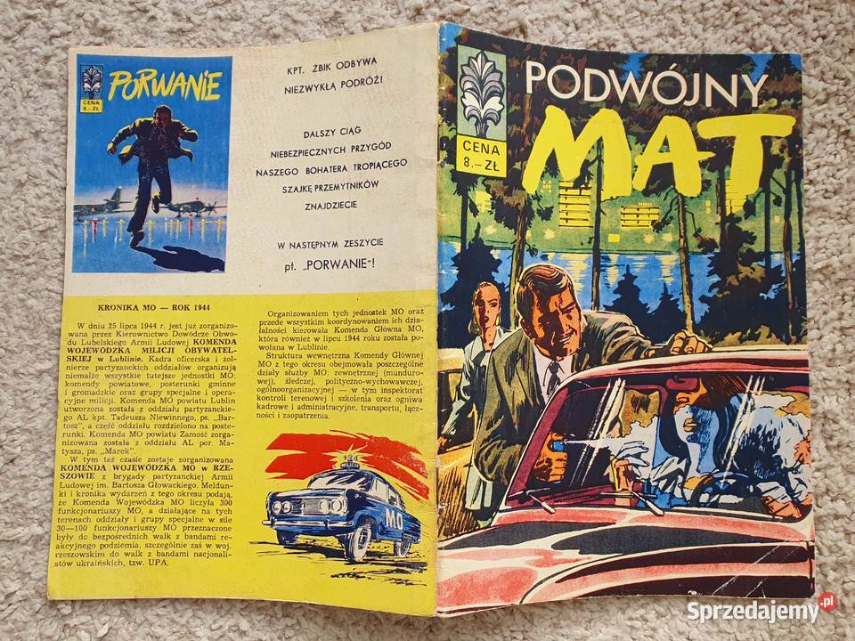 Kapitan Żbik Podwójny Mat wydanie 1 1970