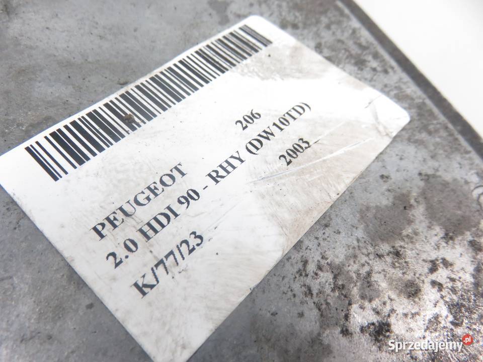 STEROWNIK PEUGEOT 206 20 HDI 0281011188 małopolskie sprzedam