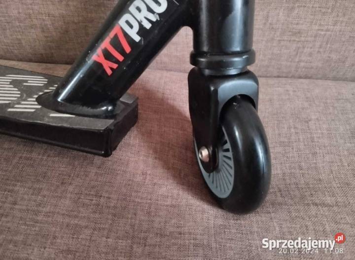 Hulajnoga RUSH XT7 PRO czarna dolnośląskie Oleśnica