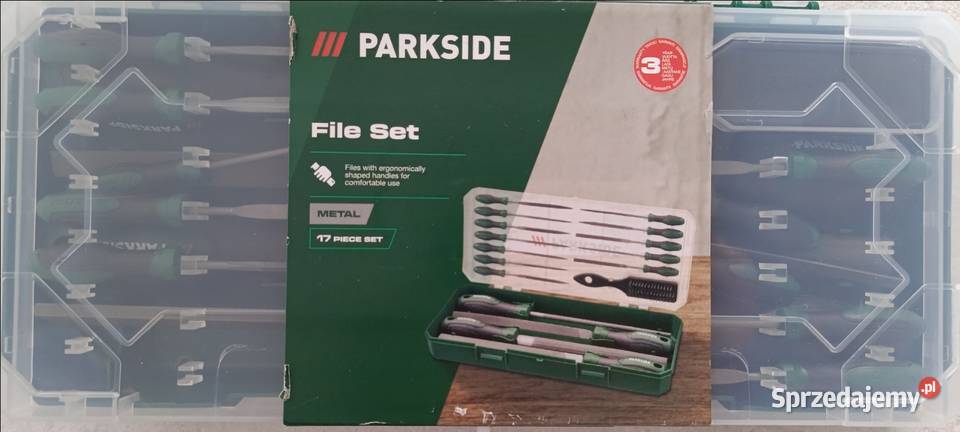 PARKSIDE pilniki warsztatowe zestaw 17 elementów