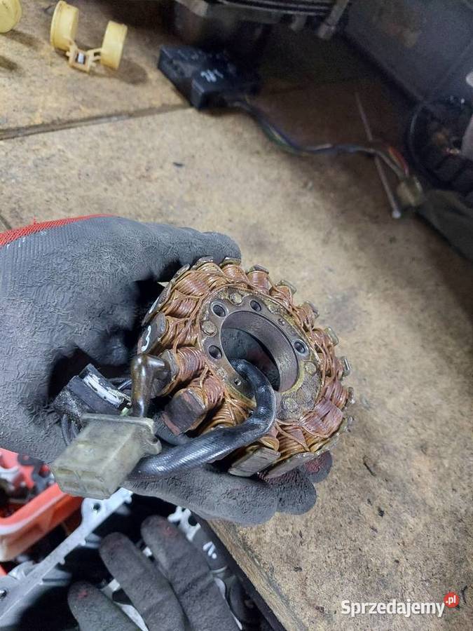 Kawasaki GPZ 600 iskrownik stojan uzwojenie Jelenia Góra