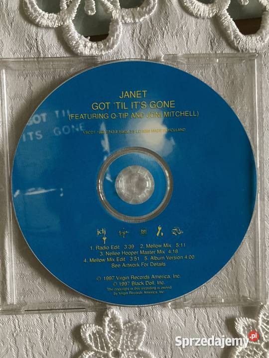 Płyta CD Single Janet Jackson Got Til Its Gone Czerwionka-Leszczyny