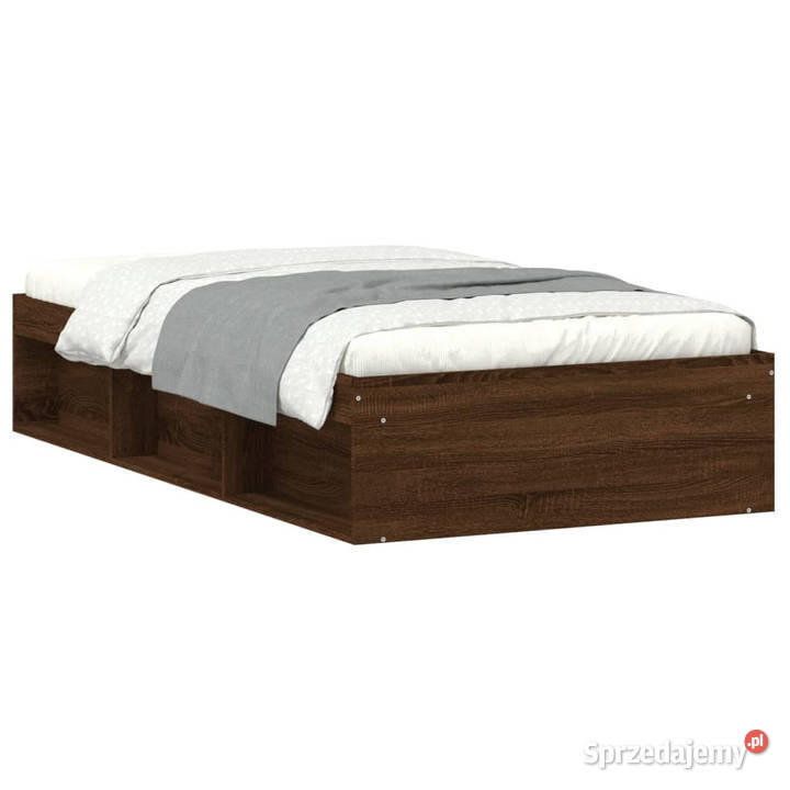 Rama łóżka brązowy dąb 90x200 WM3203830 mazowieckie