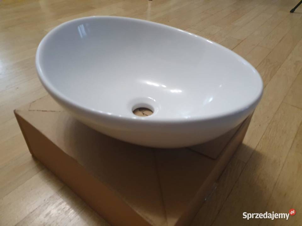 Umywalka nablatowa biały Pozostałe mazowieckie