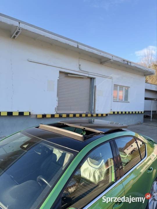 Skoda Octavia VRS 2015r sedan rally Green Pearl