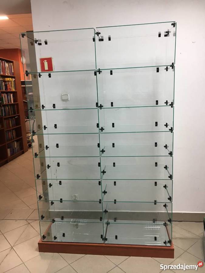 Witryna sklepowa szklana z podstawa Mińsk Mazowiecki sprzedam