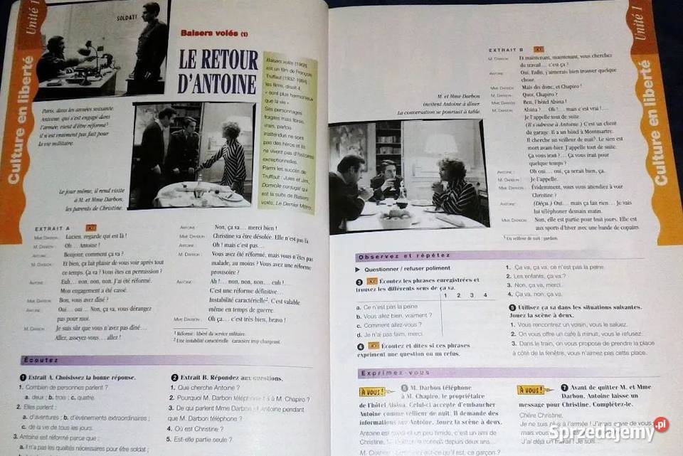 Cafe creme 2 Methode de francais Kurs języka Chełm