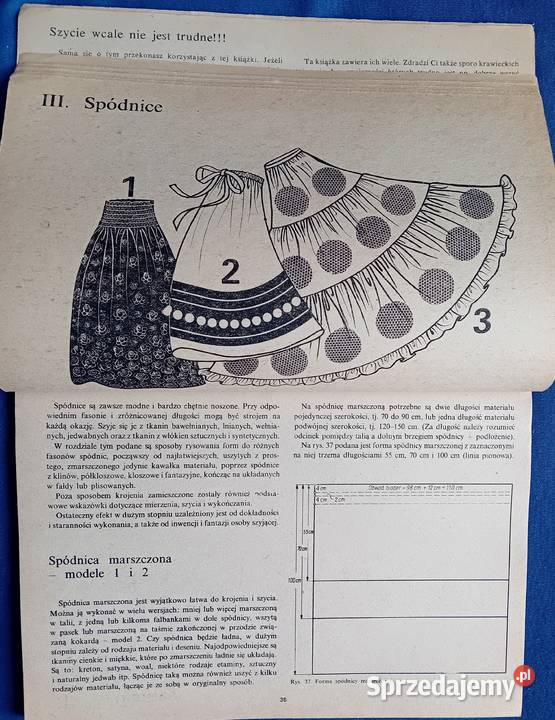 Zofia Hanus Nastolatka szyje sama MAW 1986 r