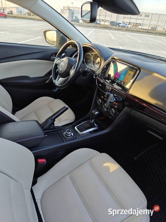 Mazda 6 2014 r 25 pbgaz 192 Automat niski automatyczna Mazda Jasło