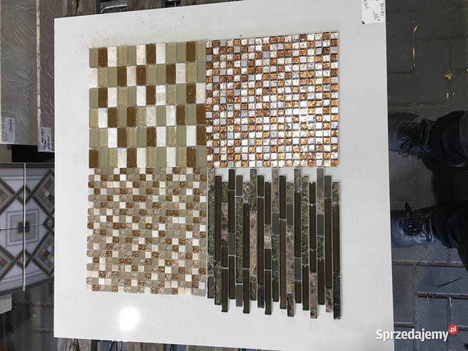 Mozaika szkło i kamień 30x30 4 rodzaje vietra e Reguły