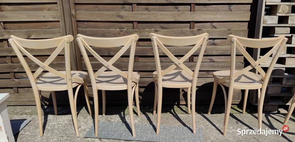 4 x krzesło drewniane Thonet Dom i Ogród Warszawa sprzedam