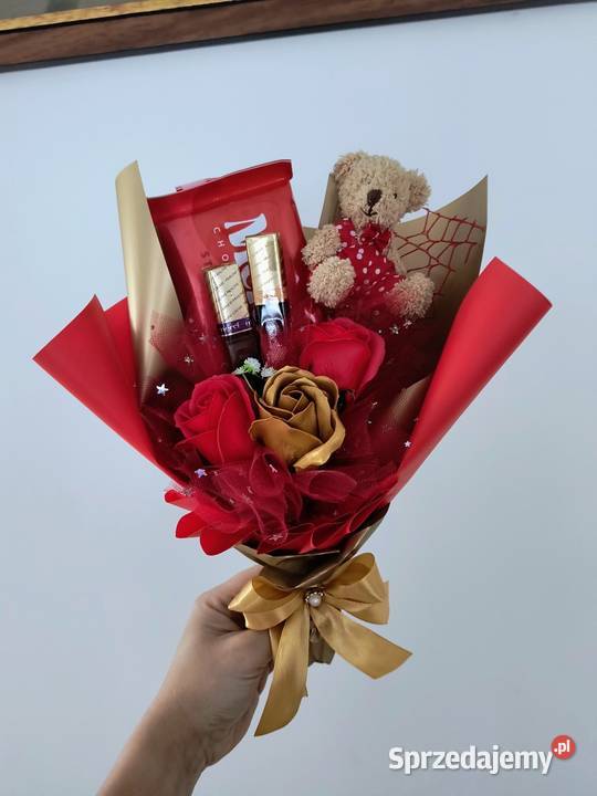Bukiet kaskadowy walentynki małopolskie Milonki sprzedam