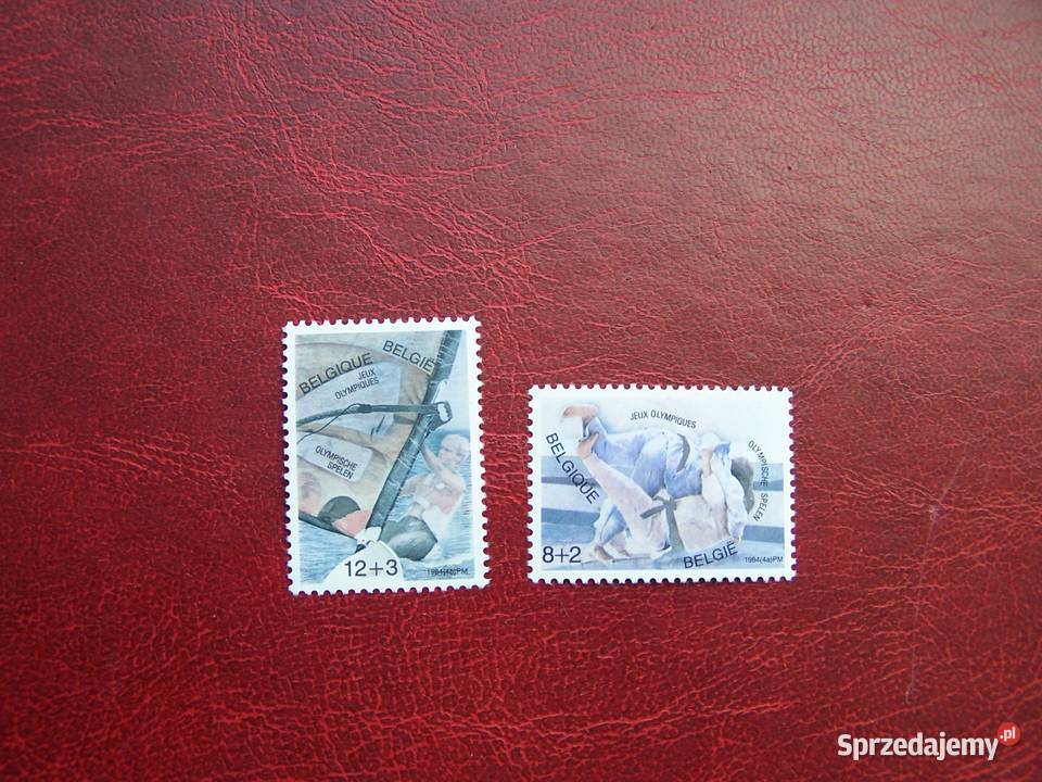 Belgia 1984 MNH Mi 217172 Sport Olimpiada Los Tychy