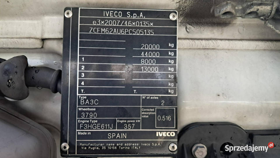 Iveco As440Stp Iveco As440Stp Poleasingowe 159951km Komorniki