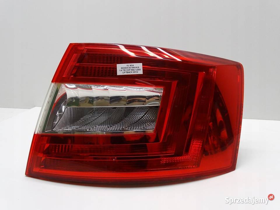 LAMPA PRAWA PRAWY TYŁ TYLNA SKODA OCTAVIA III