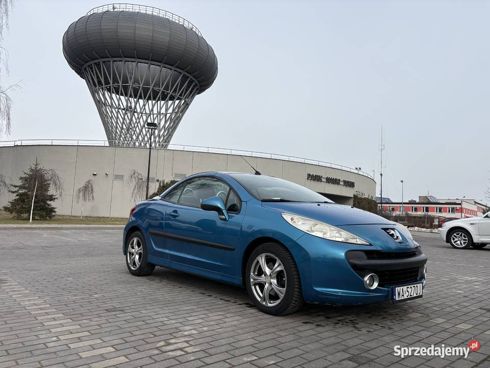 Peugeot 207CC 16 benzyna mazowieckie Warszawa
