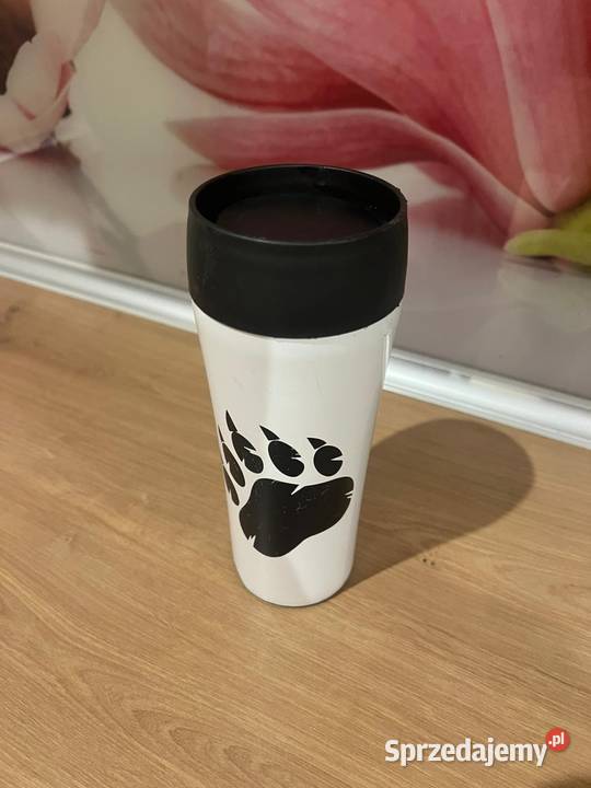 Kubek termiczny z napisem Kubek Misia i wzorem Termosy i kubki termiczne Gdańsk sprzedam