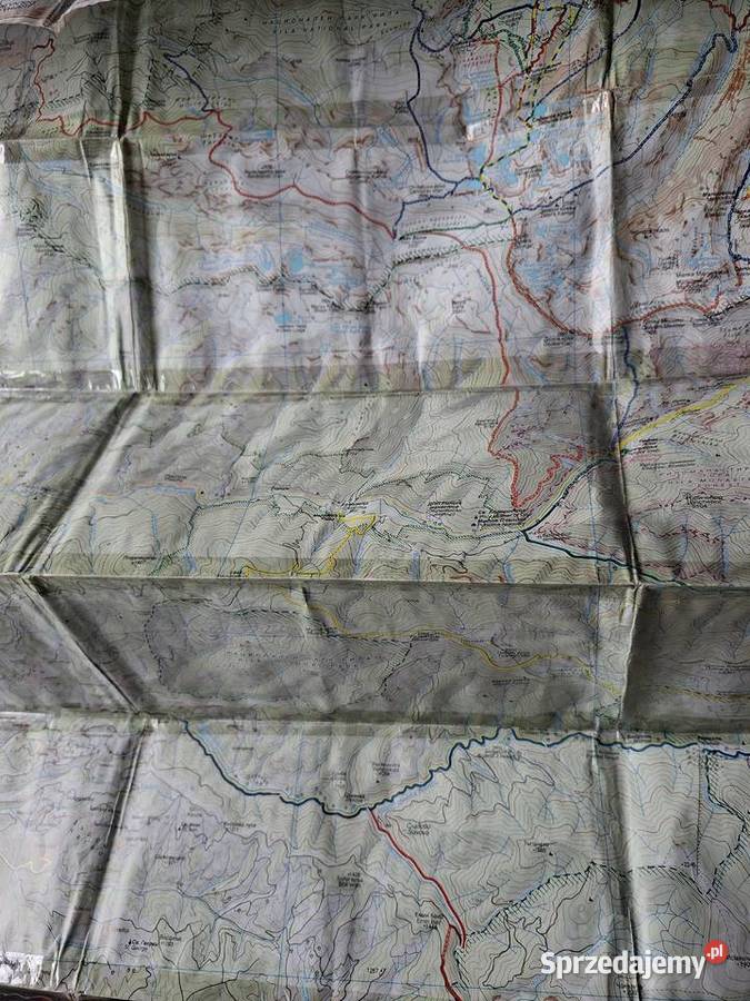 Riła Piryn mapy turystyczne Tourist map 150 000 Kraków