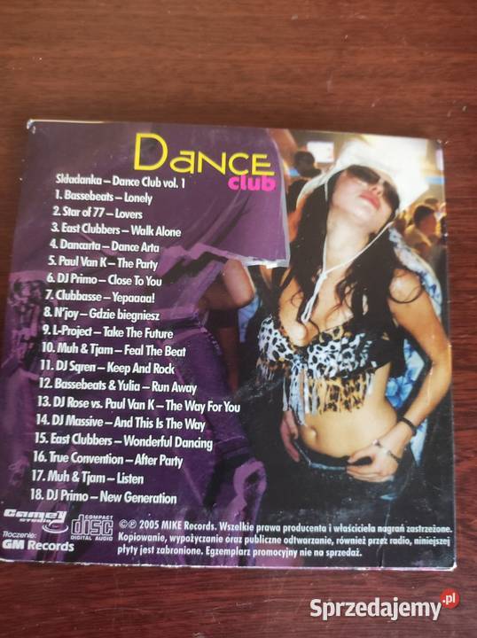 18 letnich hitów dance club 2005 muzyka Kielce