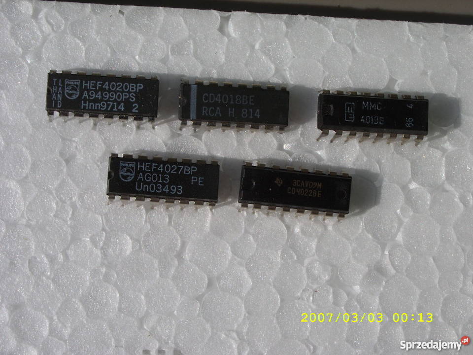 Uklady CMOS 4053 4060 4066 4070 1zl 2 sztuki dolnośląskie Wołów