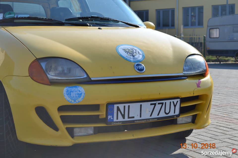 Fiat Seicento 11 SPI ABARTH KJS poduszka powietrzna Lidzbark Warmiński