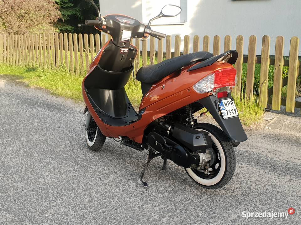 Skuter Romet Zipp toros F16 zarejestrowany w Polsce