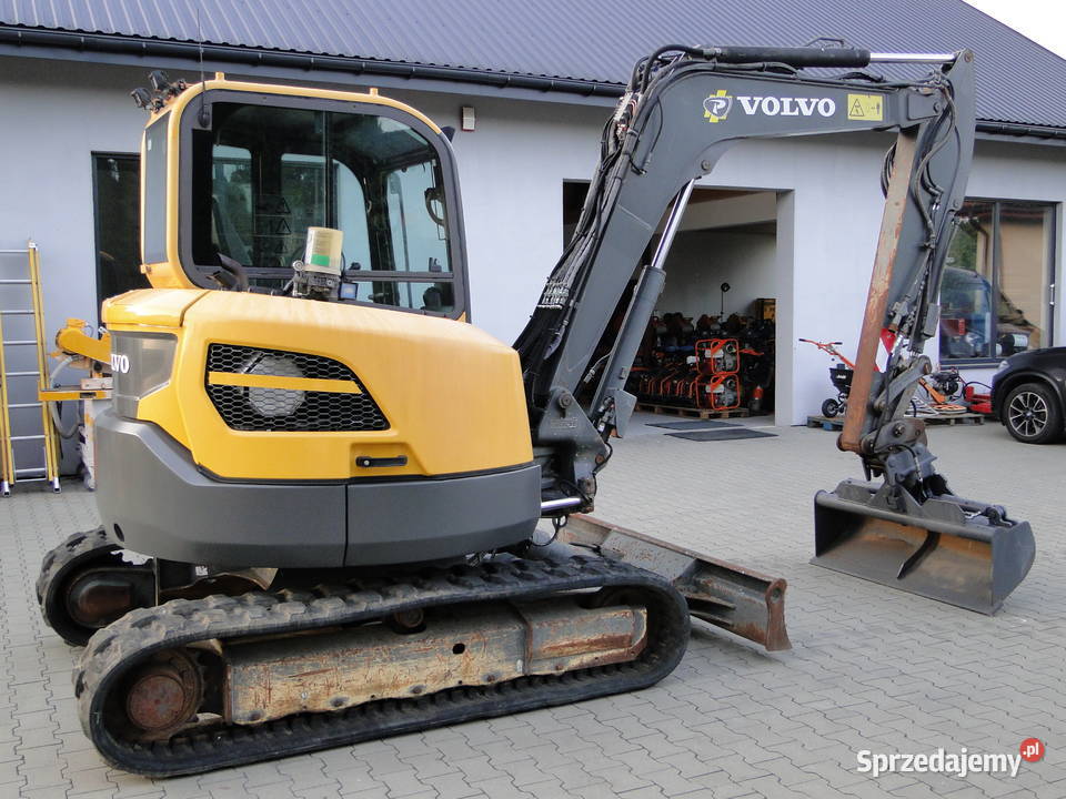 Minikoparka Koparka gąsienicowa VOLVO ECR 58 D 6 Łętownia