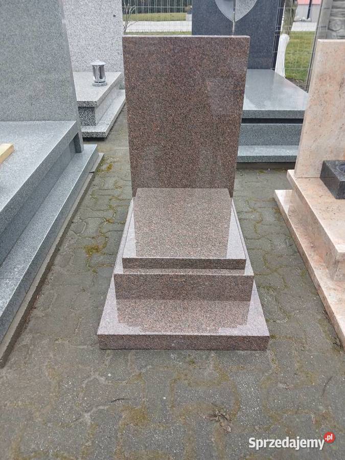 Nagrobek urnowy bohus red Strzegom Wrocław