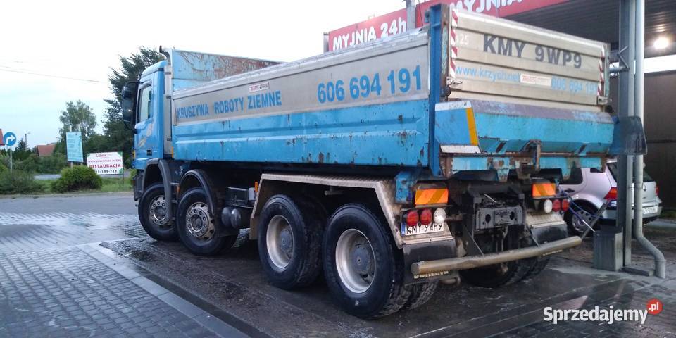 ACTROS wywrotka kiper EURO 5 tacho na tarczki ogranicznik prędkości Kraków
