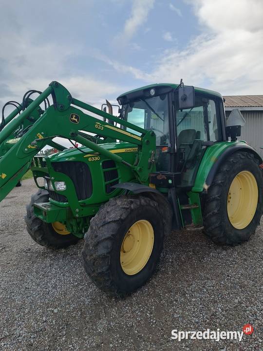 John Deere 6330 z turem 2010 podlaskie sprzedam