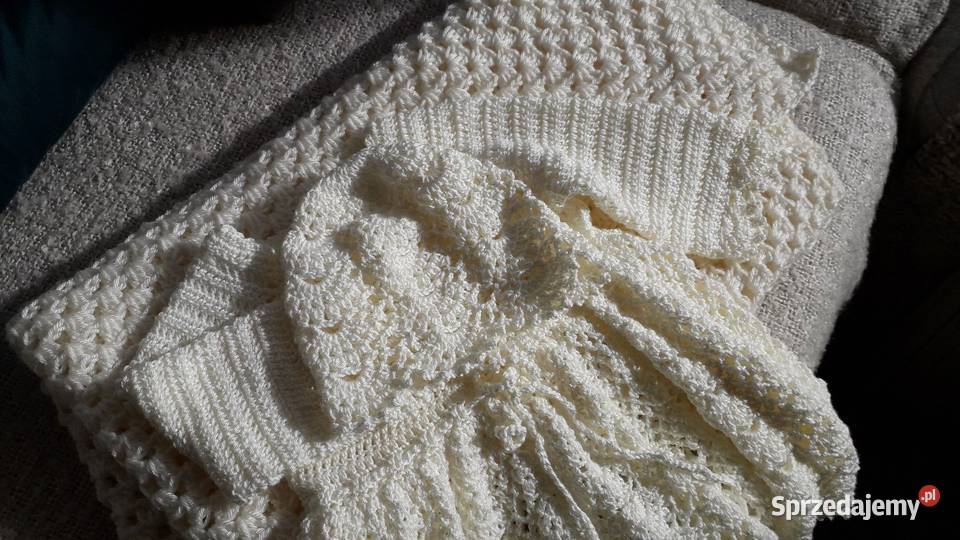 Koronkowa czapeczka dziewczynki dolnośląskie