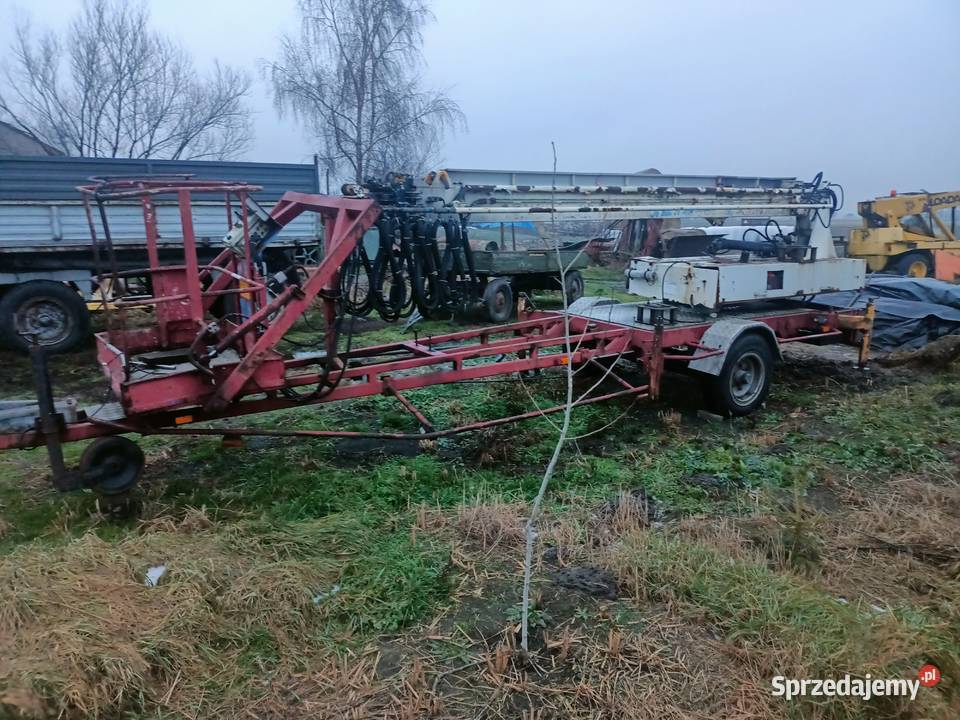 podnośnik koszkowy zwyżka łódzkie Bobrowniki