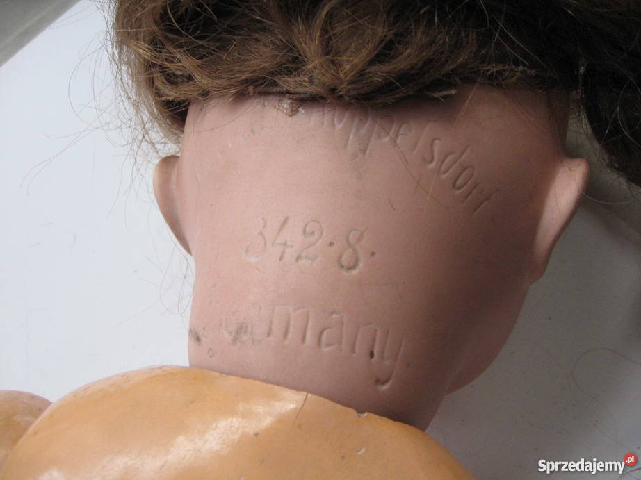 Stara lalka Przedwojenn Heubach Koppelsdorf 1920 Poznań