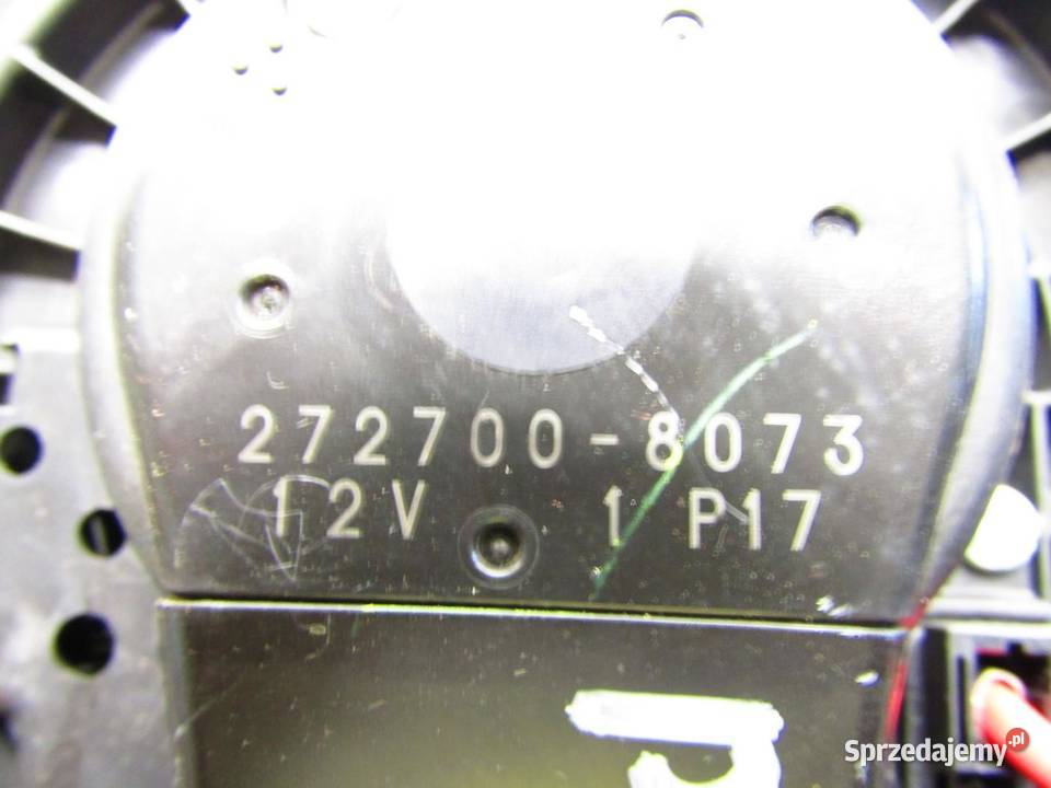 WENTYLATOR DMUCHAWA NAGRZEWNICY TOYOTA PRIUS III osobowe lubelskie