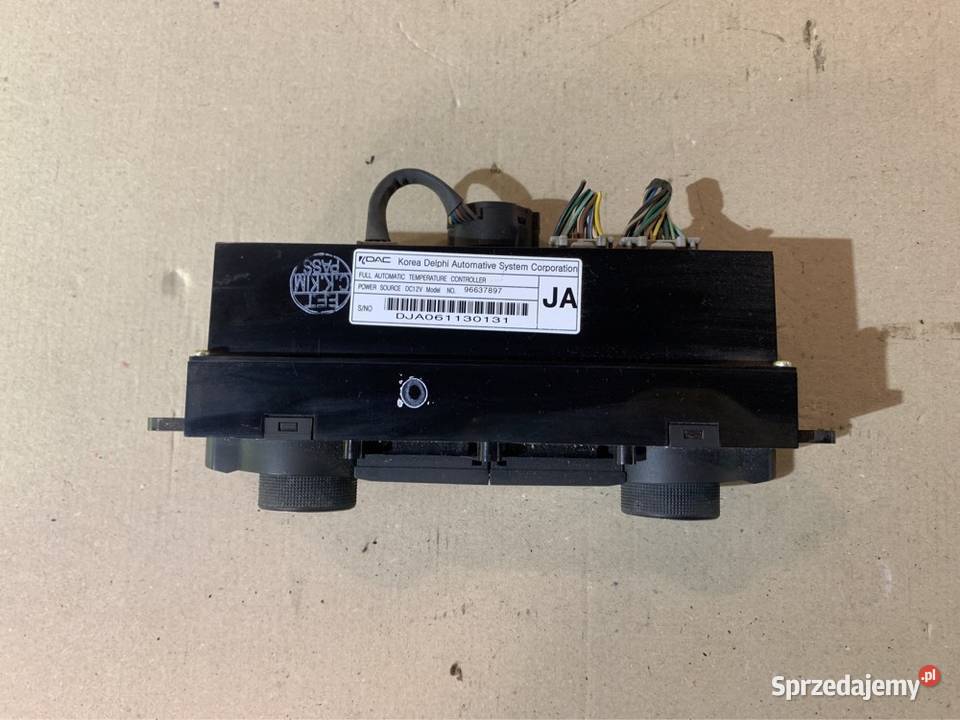 96637897 panel klimatyzacji nawiewu Chevrolet Szczecin