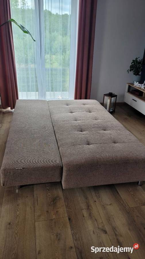 Kanapa rozkładana sofa łóżko Słonawy