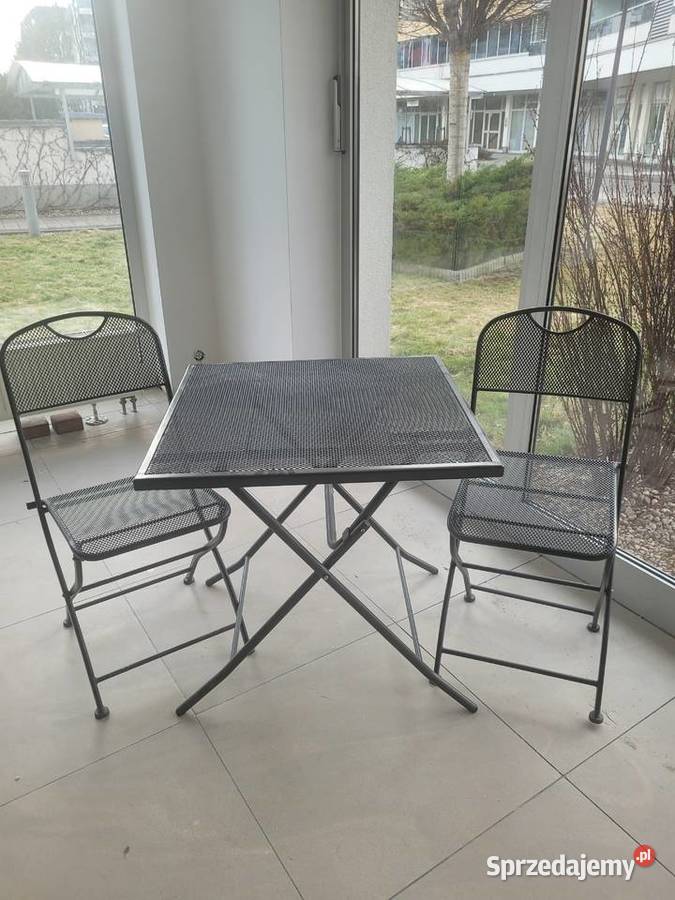 Komplet mebli metalowych wielkopolskie sprzedam