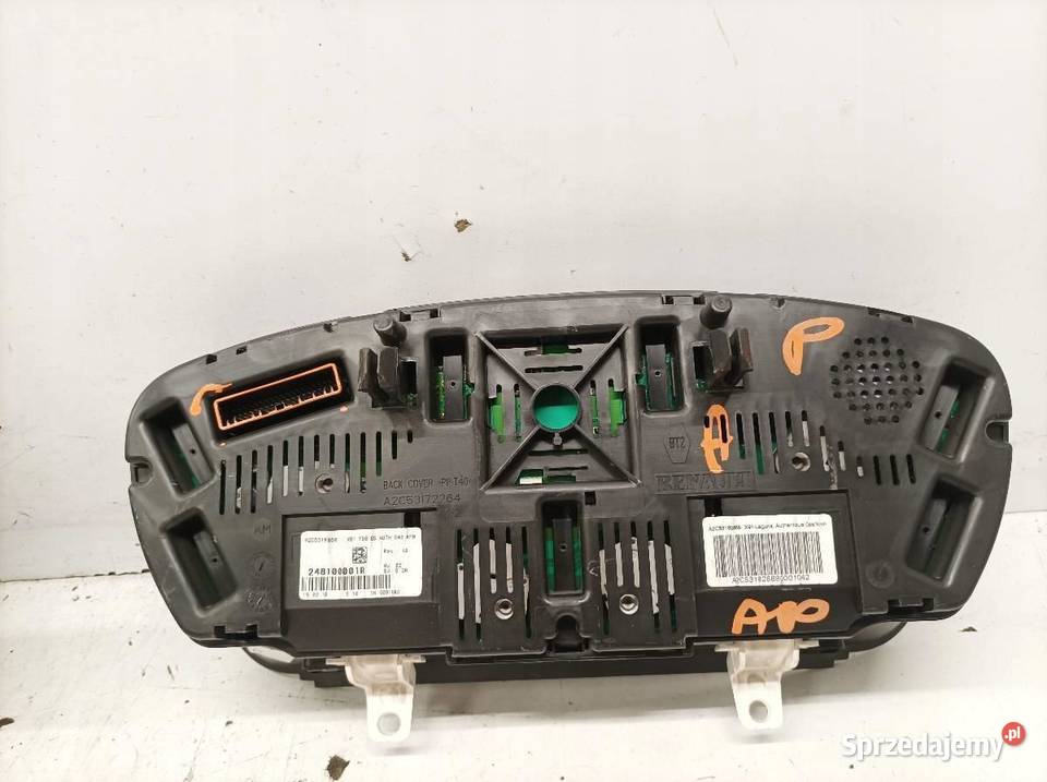 LICZNIK 248100001R 16 B 110 Renault Laguna III Liczniki i zegary