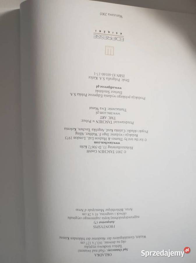 Walter Bosing Hieronim Bosch Taschen dzieła Kielce