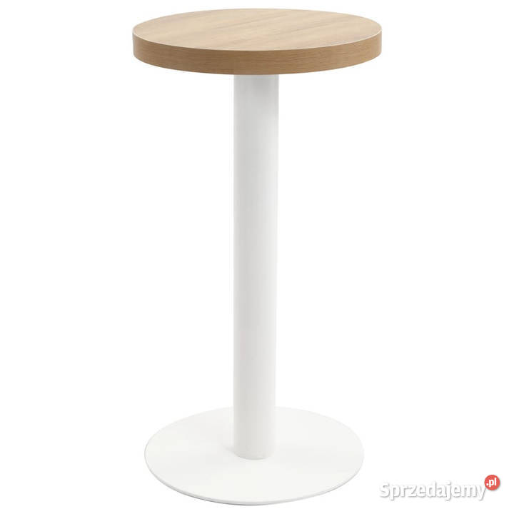 Stolik bistro kolor jasny brąz 40 MDF WM286414 Warszawa