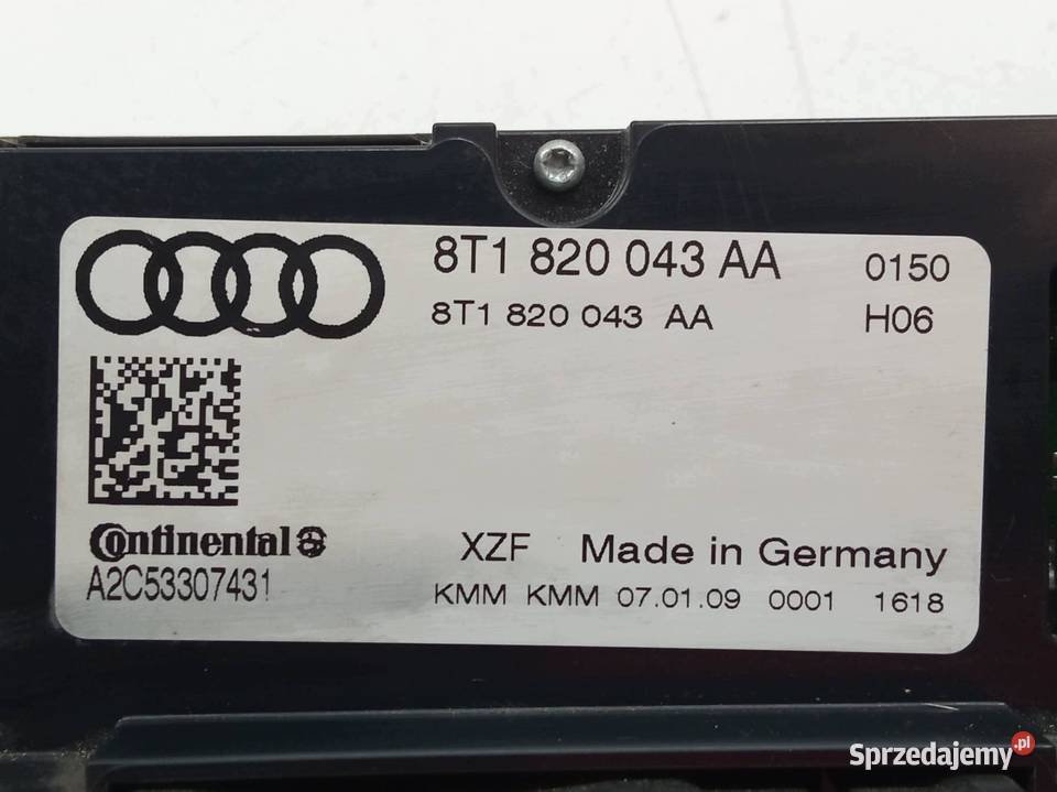 PANEL NAWIEWU 8T1820043AA Audi A4 IV 20082015 B8 świętokrzyskie sprzedam